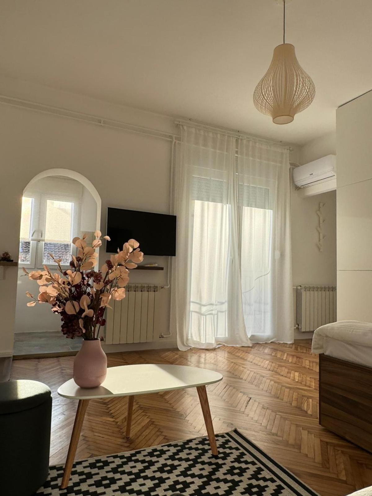 Balconia Sunny Apartment In Centre Of Belgrad Exteriör bild
