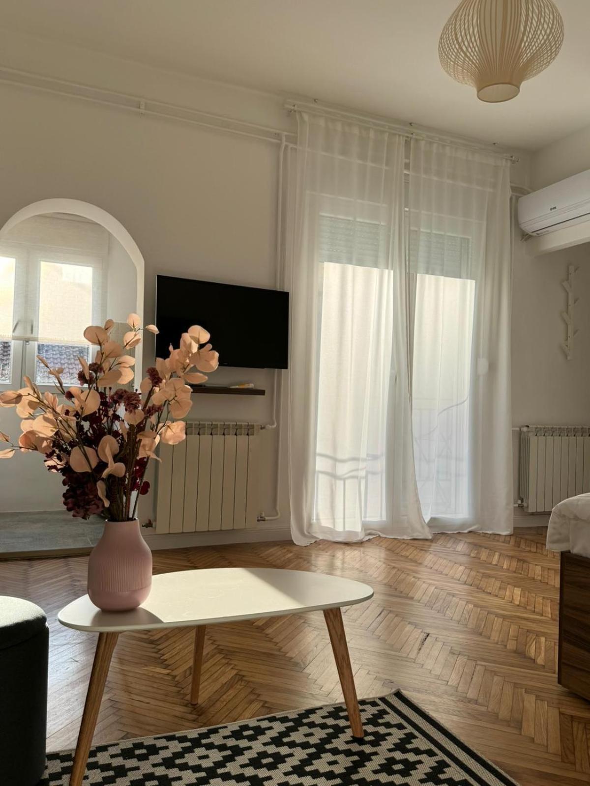 Balconia Sunny Apartment In Centre Of Belgrad Exteriör bild